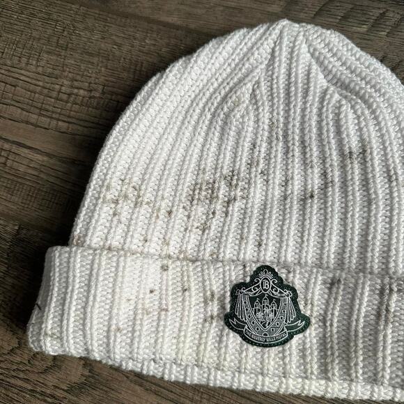 Beverly Hills Beanie – Ingrid Wittmann Beverly Hills Crest Hotel Ribbed White Beanie Winter Hat